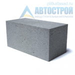 Блок керамзитобетонный стеновой КПР-ПР-39-50-F25-1600 (СКЦ-1ПРП 01/01С) 190х190х390мм полнотелый