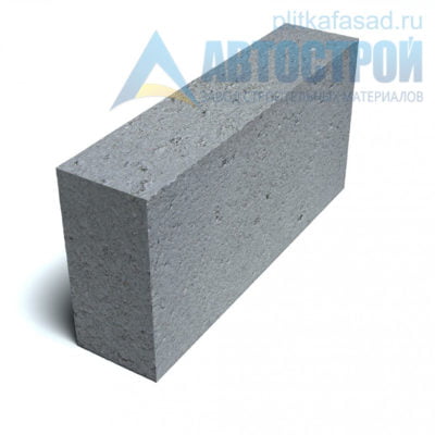 Блк бетонный для перегородок СКЦ-3ЛК-80 80х188х390 полнотелый