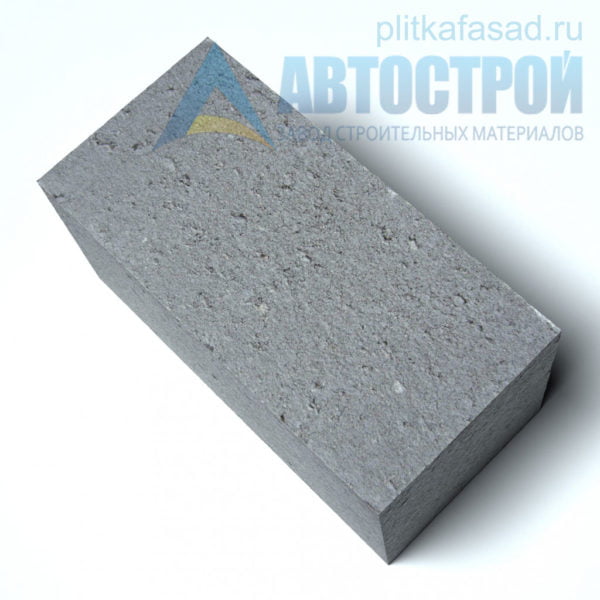 Блок бетонный фундаментный КСР-ПР-39-150-F75-2200 (СКЦ-1ПЛП) 190х190х390мм полнотелый