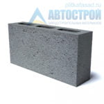 Блок для перегородок СКЦ-3Л-80 90х188х390 мм пустотелый